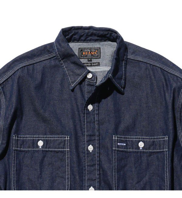 BEAMS PLUS「WORK 8oz Denim」|シャツ・ブラウス|