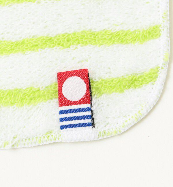 SHIPS any「SHIPS any: 今治 パイル生地 ボーダー ハンドタオル」|ハンカチ|