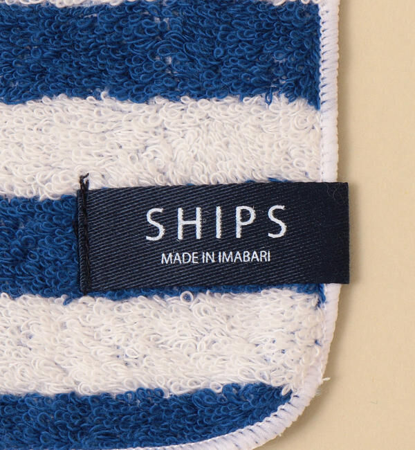 SHIPS「SHIPS: タオル ハンカチーフ ボーダー」|ハンカチ|