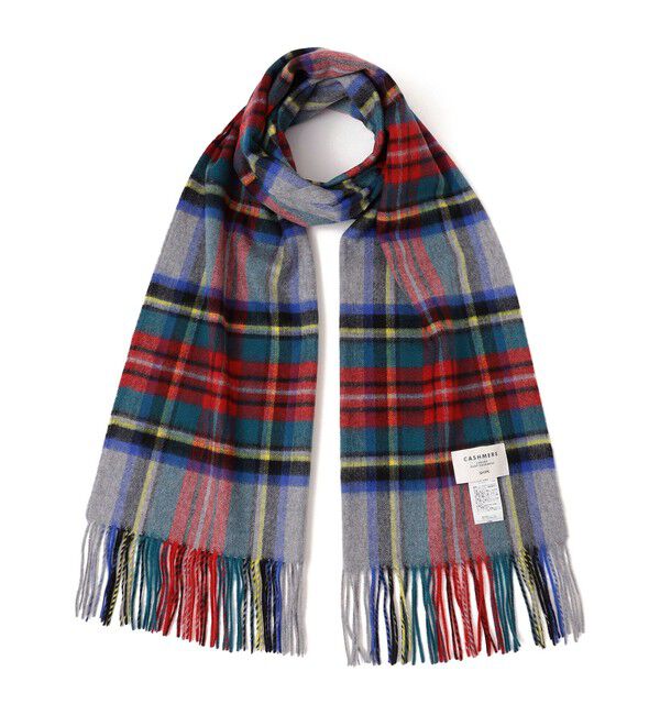 SHIPS for women「チェック カシミヤ ストール」|ストール|