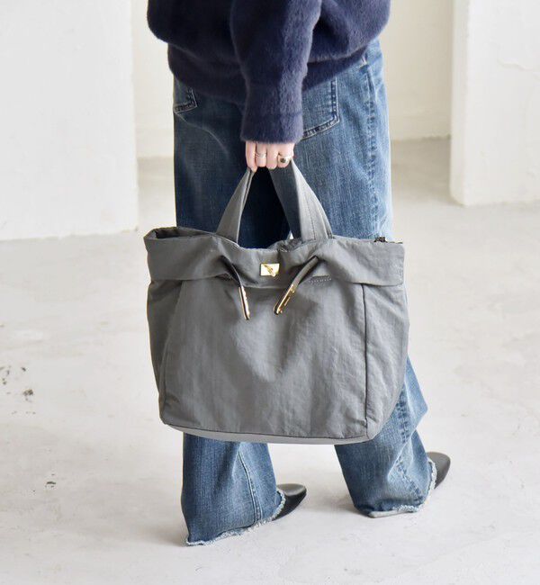 quaranciel「quaranciel: ベルトデザイン 2way トートバッグ（A4対応）」|トートバッグ|