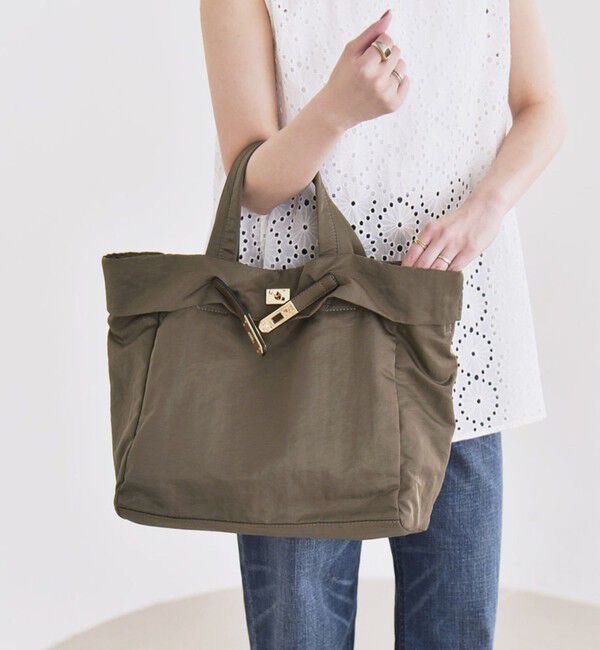 quaranciel「quaranciel: ベルトデザイン 2way トートバッグ（A4対応）」|トートバッグ|