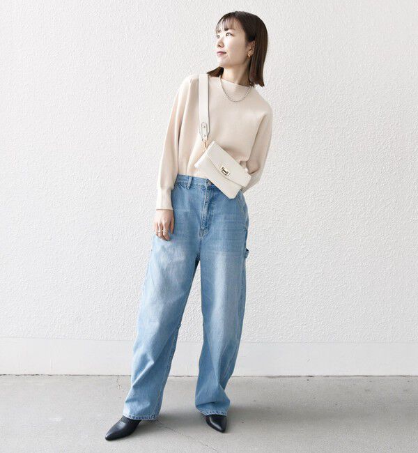 SHIPS any「SHIPS any:〈洗濯機可能〉コクーンペインター デニムパンツ［SHIPS any DENIM］」|デニム|