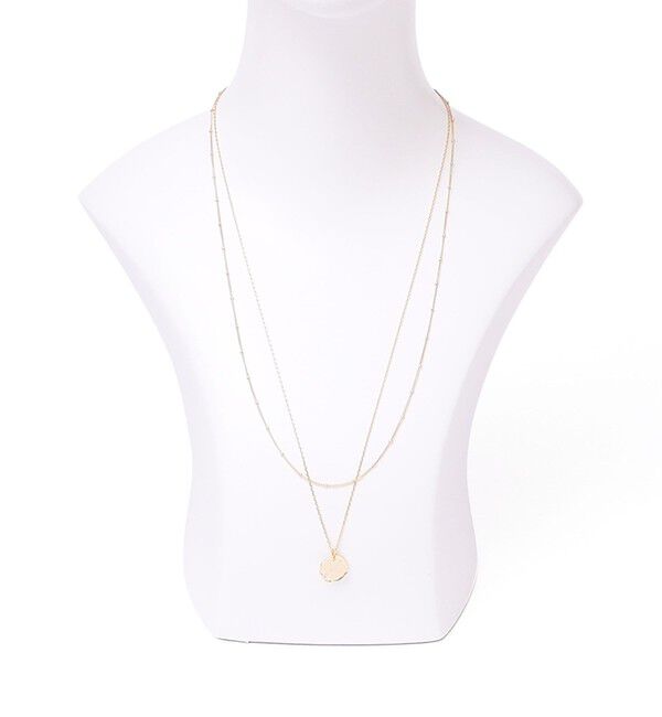 SHIPS for women「レイヤード コイン ネックレス」|ネックレス|