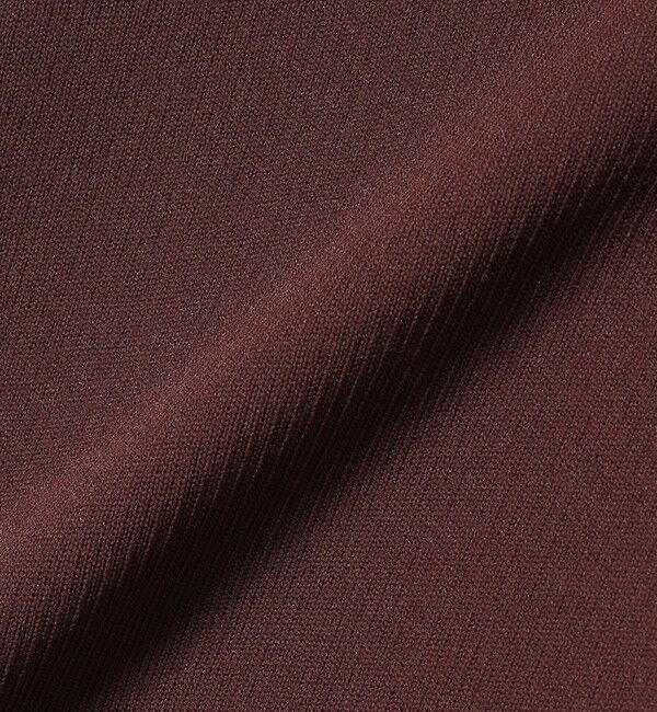 quaranciel「quaranciel:〈手洗い可能〉ニット ノーカラー ダブル ジャケット カーディガン」|カーディガン|