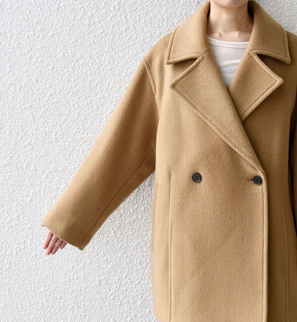 SHIPS any「SHIPS any: ウール コクーン テーラード ショート コート 25AW」|その他|