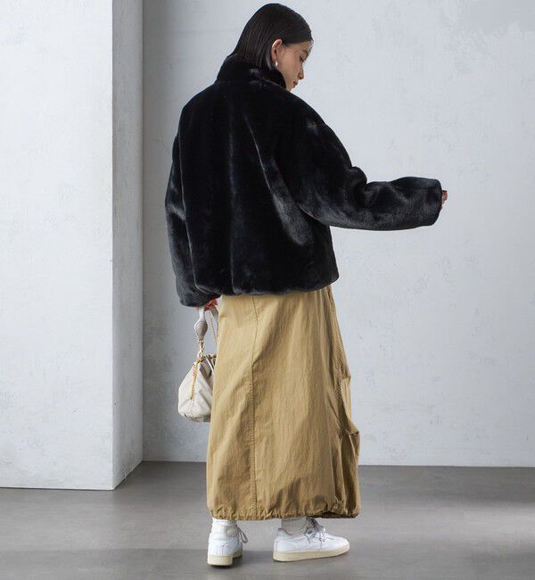 SHIPS for women「【SHIPS別注】M53:〈手洗い可能〉ミリタリー ファティーグ スカート」|スカート|