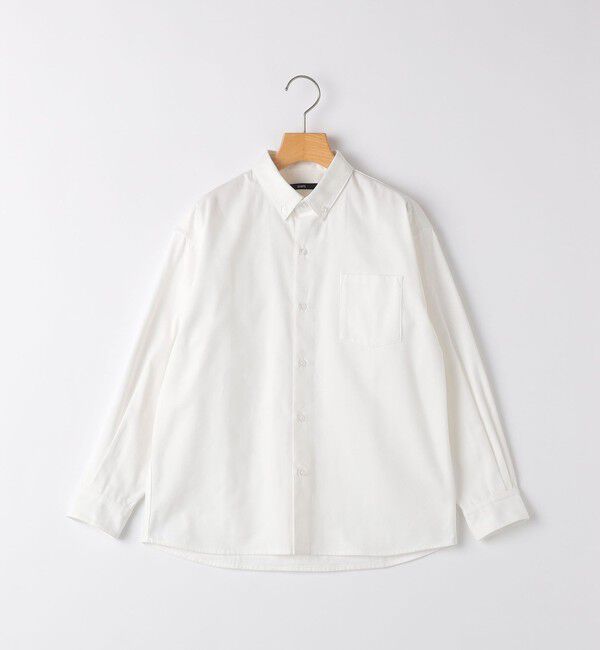 SHIPS KIDS「SHIPS KIDS:140～160cm / ボタンダウン シャツ」|シャツ・ブラウス|ホワイト