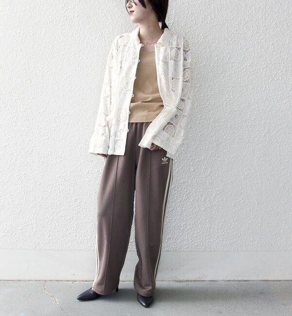 SHIPS any「SHIPS any:〈手洗い可能〉パッチワーク レース ジャケット シャツ」|その他|