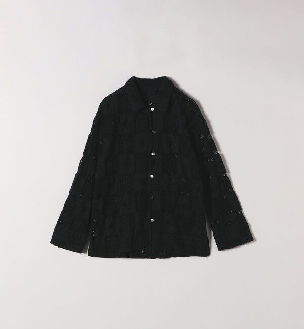 SHIPS any「SHIPS any:〈手洗い可能〉パッチワーク レース ジャケット シャツ」|その他|