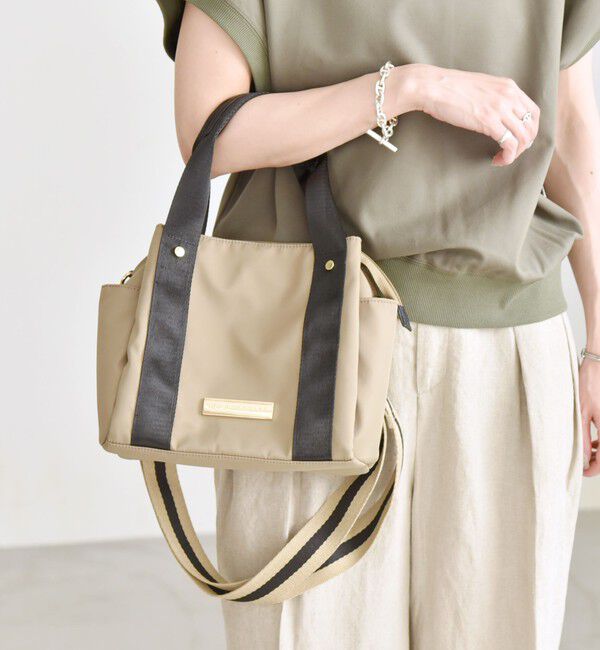 quaranciel「quaranciel: 2way 8ポケット ライン ショルダー バッグ」|ショルダー・メッセンジャー|