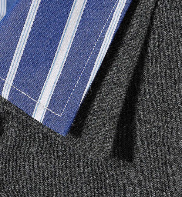 SHIPS for women「【WEB限定】〈手洗い可能〉ダブルカラー ショート スリーブ ポロ」|ポロシャツ|