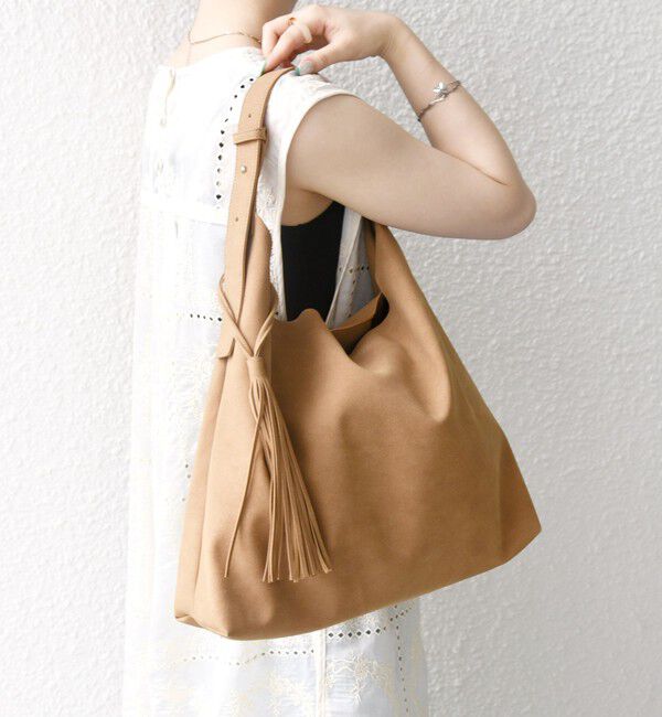 SHIPS any「SHIPS any: A4 タッセル ワンショルダー バッグ」|トートバッグ|