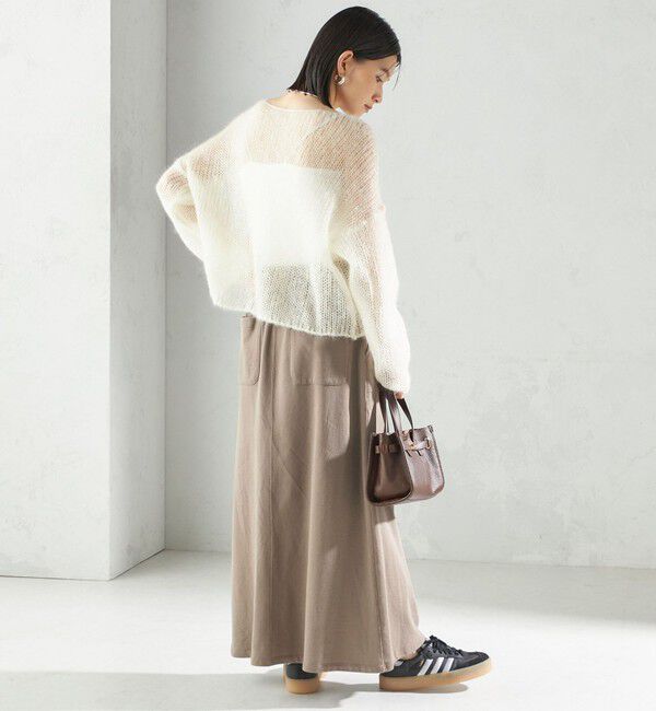 SHIPS for women「モヘヤ メッシュ プルオーバー」|ニット・セーター|