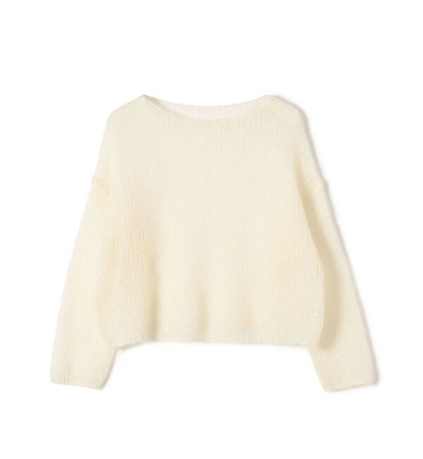 SHIPS for women「モヘヤ メッシュ プルオーバー」|ニット・セーター|