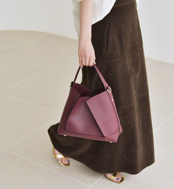 quaranciel「《一部追加予約》quaranciel: 2way コンビ ワンハンドル ショルダー バッグ」|ショルダー・メッセンジャー|