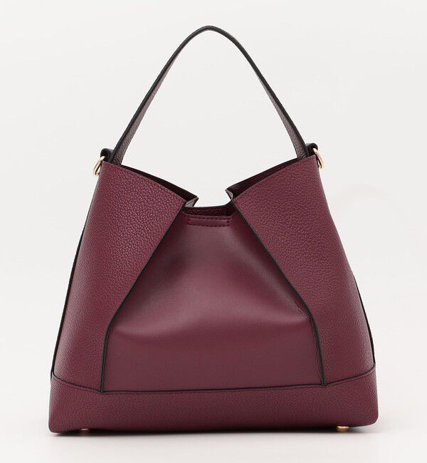 quaranciel「《一部追加予約》quaranciel: 2way コンビ ワンハンドル ショルダー バッグ」|ショルダー・メッセンジャー|