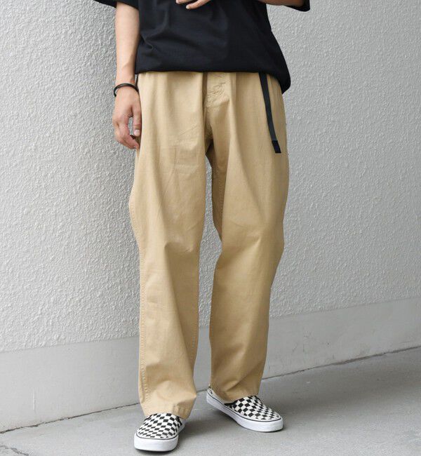 SHIPS any「【SHIPS any別注】GRAMiCCi: ルーズ テーパード ストレッチ チノパンツ◇」|チノ|