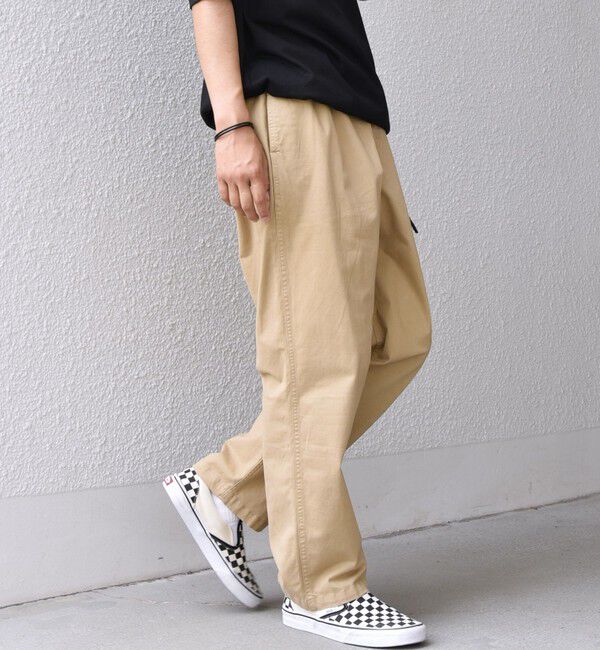 SHIPS any「【SHIPS any別注】GRAMiCCi: ルーズ テーパード ストレッチ チノパンツ◇」|チノ|