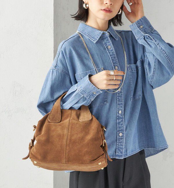 SHIPS for women「AULENTTI:ボストン バッグ」|ボストンバッグ|