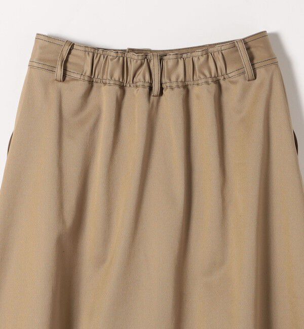 SHIPS any「SHIPS any:〈洗濯機可能〉チノ ステッチ フレア ロング スカート」|フレア|
