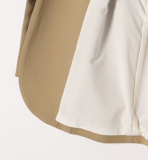 quaranciel「quaranciel:〈洗濯機可能〉ダブルクロス ベルト デザイン 3way テーラード ジャケット」|テーラードジャケット|