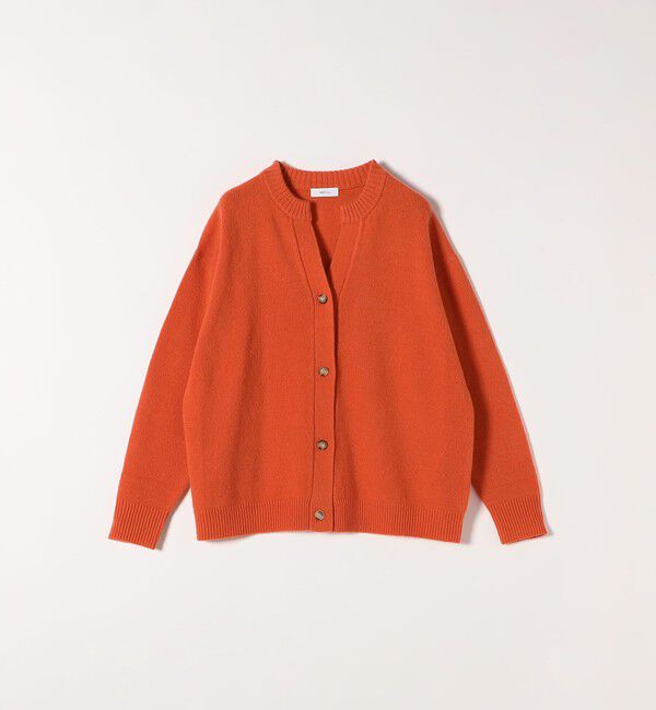 SHIPS any「SHIPS any:〈手洗い可能〉AQUA カシミヤ ミックス スキッパー カーディガン」|カーディガン|