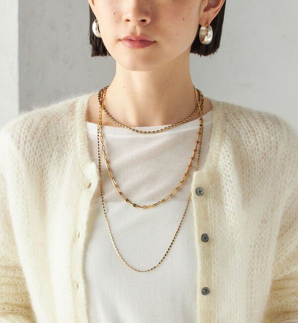 SHIPS for women「in mood:マルチ リンク チェーン ネックレス」|ネックレス|