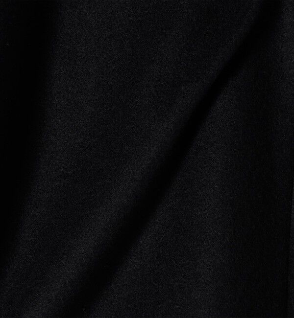 quaranciel「quaranciel: スライバー ウール ミックス クルーネック コート」|ノーカラーコート|