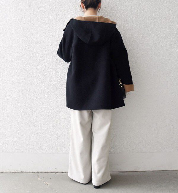 SHIPS any「SHIPS any: リバー フーデッド Aライン ミドル コート」|その他|