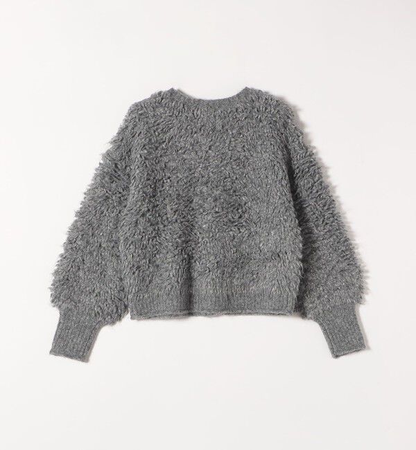 SHIPS any「SHIPS any: ループ ニット Vネック ショート カーディガン」|カーディガン|