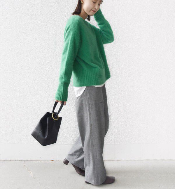 SHIPS for women「〈手洗い可能〉両面起毛 ポケット デザイン ドロスト パンツ」|その他|