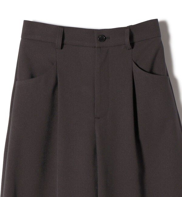 SHIPS for women「〈洗濯機可能〉ウールライク ポケット デザイン ワイド パンツ」|その他|