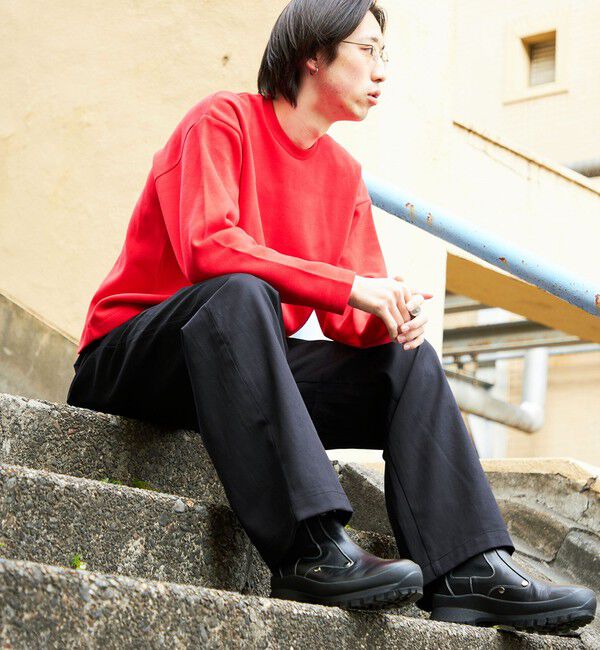 SHIPS「City Ambient Products: ストレート バギー チノ パンツ」|チノ|