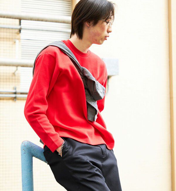 SHIPS「City Ambient Products: ストレート バギー チノ パンツ」|チノ|