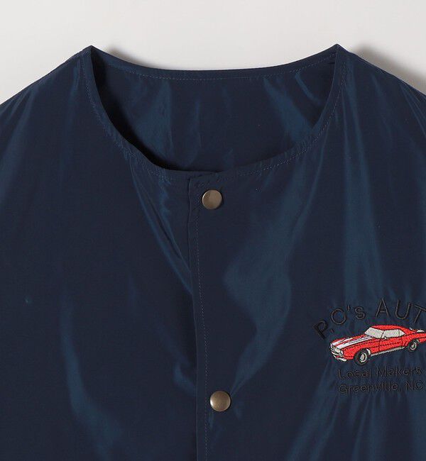 SHIPS any「PARROTT CANVAS:〈洗濯機可能〉ノーカラー ジャケット」|ノーカラージャケット|