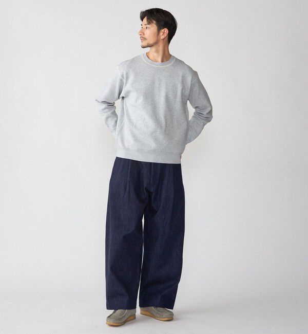 SHIPS「SHIPS: 〈手洗い可能〉ヒートボンディング ニット スウェット」|ニット・セーター|