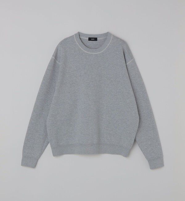 SHIPS「SHIPS: 〈手洗い可能〉ヒートボンディング ニット スウェット」|ニット・セーター|