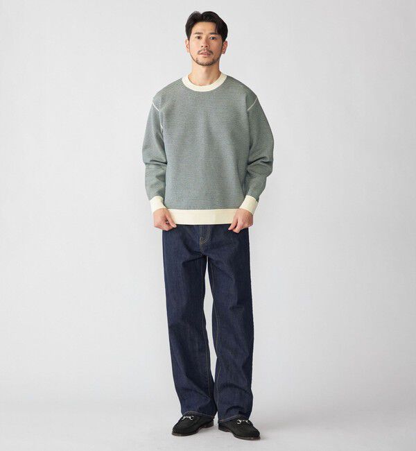 SHIPS「SHIPS: 〈手洗い可能〉ヒートボンディング ニット スウェット」|ニット・セーター|