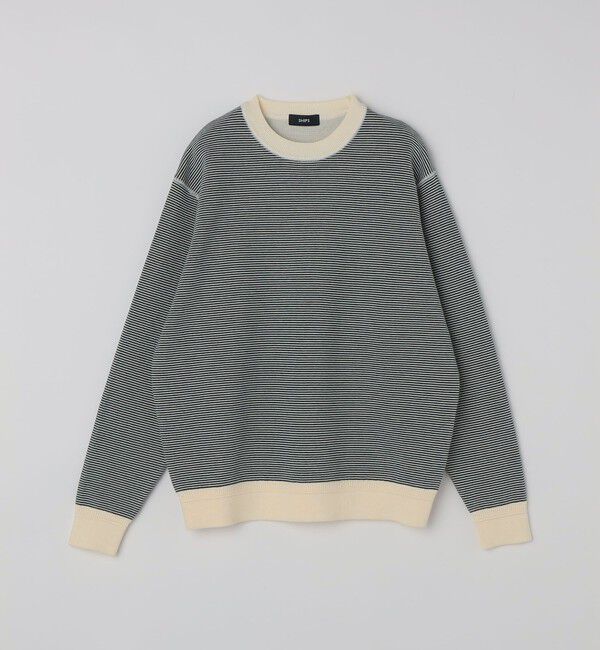 SHIPS「SHIPS: 〈手洗い可能〉ヒートボンディング ニット スウェット」|ニット・セーター|