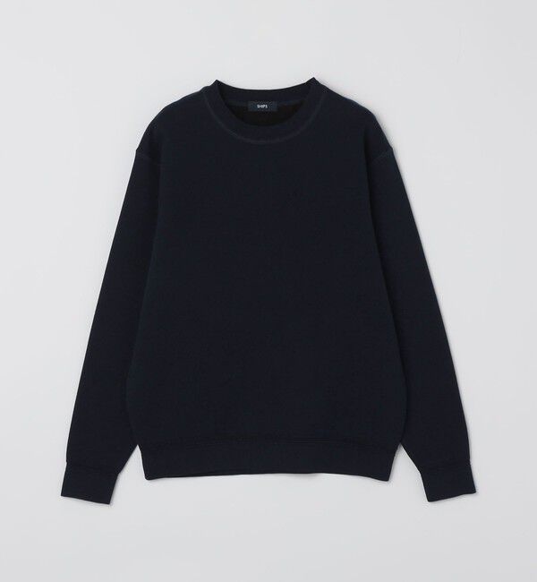 SHIPS「SHIPS: 〈手洗い可能〉ヒートボンディング ニット スウェット」|ニット・セーター|
