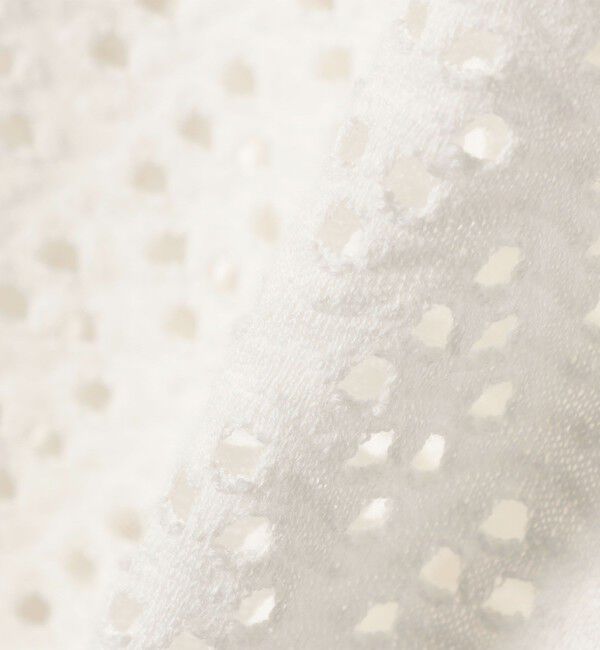 SHIPS for women「《予約》〈手洗い可能〉アイレット ノースリーブ フレア プルオーバー」|Tシャツ・カットソー|