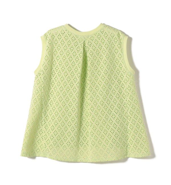 SHIPS for women「《予約》〈手洗い可能〉アイレット ノースリーブ フレア プルオーバー」|Tシャツ・カットソー|