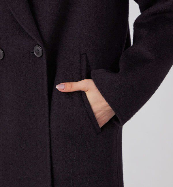 Ballsey「ウールカシミヤリバー チェスターコート」|チェスターコート|