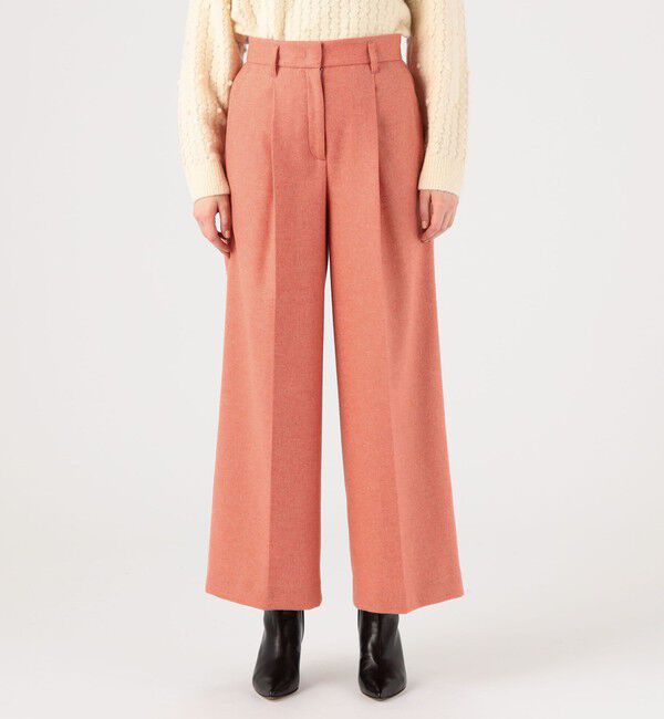 Ballsey「メランジカルゼ タックワイドパンツ」|その他|