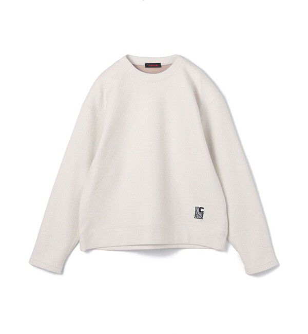 CABaN「CABaN ウールコットンダブルフェイス クルーネックプルオーバー」|スウェット・ジャージ|11 ホワイト