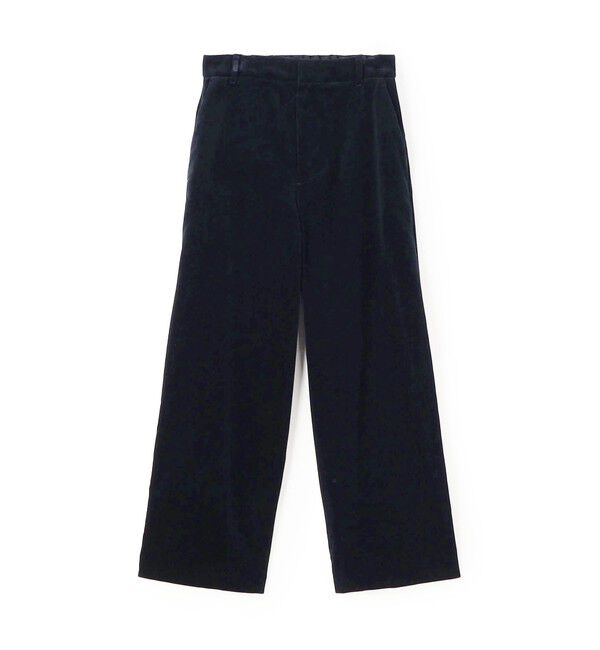 TOMORROWLAND collection「キャラメルヴェルト ストレートパンツ」|その他|69 ネイビー