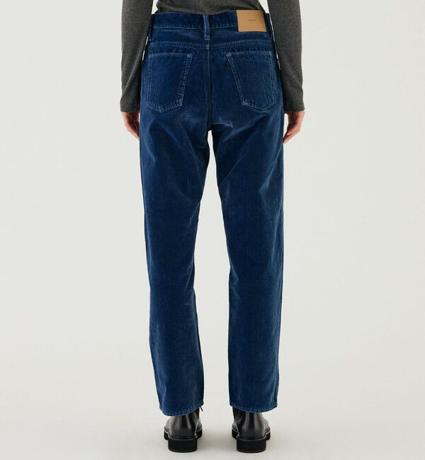 GALERIE VIE「ベルベットインディゴ ストレートパンツ」|その他|