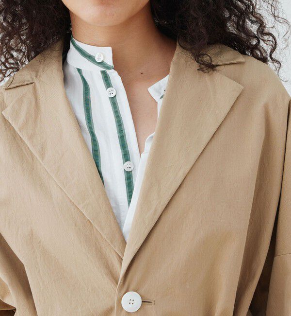 GALERIE VIE「パラシュートクロス チェスターコート」|チェスターコート|