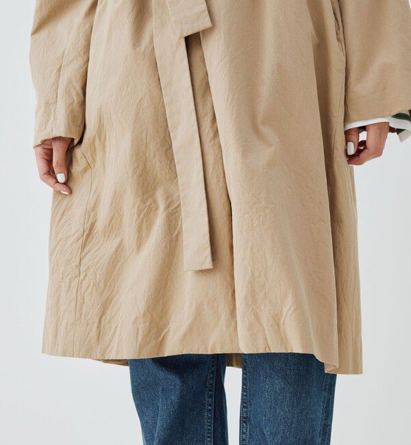 GALERIE VIE「パラシュートクロス チェスターコート」|チェスターコート|